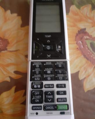 telecomando condizionatore hitachi