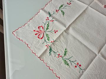 tovaglia da the con 2 tovaglioli