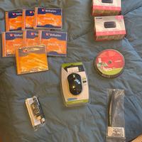 Lotto Elettronica Nuovo: Modem, Mouse, CD, DVD RW