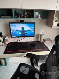 Pc gaming +monitor e tastiera