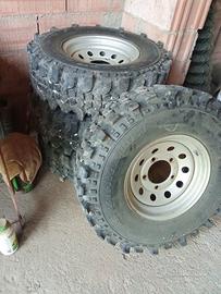 cerchi + gomme Defender 