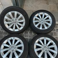 Cerchi ORIGINALI Audi da 16’’ con gomme invernali