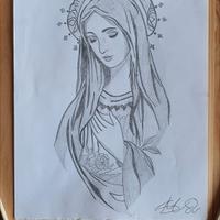 Madonnina a matita