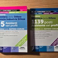 Libri concorso Ministero della Difesa e Agenzia 