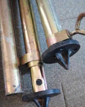 pali telescopici per veranda