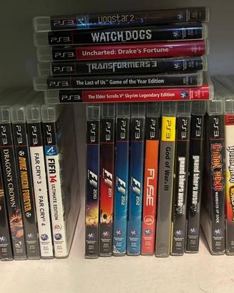 Vari videogiochi Xbox 360, Playstation 3, 4 e Wii