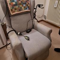 poltrona relax con due motori