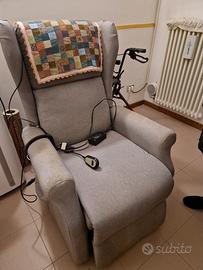 poltrona relax con due motori
