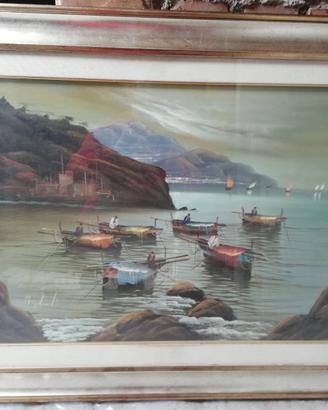 quadro Mario Galanti con cornice 