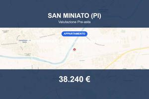 Immobile in asta di 58 m² a San Miniato