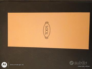 AUTHENTIC EMPTY TOD'S ORANGE SHOE BOX 