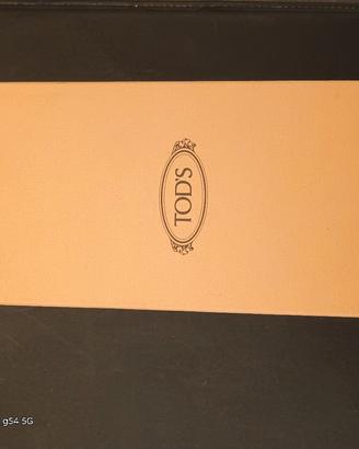 AUTHENTIC EMPTY TOD'S ORANGE SHOE BOX 