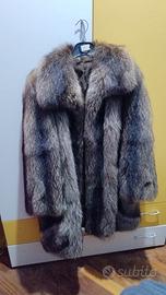 Pelliccia volpe argentata originale