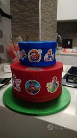 Torta finta super Mario - Tutto per i bambini In vendita a Cosenza