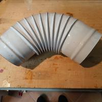 tubo a gomito per stufa 