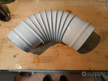 tubo a gomito per stufa 