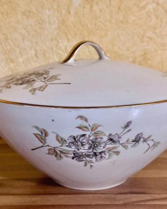 Servizio Piatti Porcellana Vintage Floreale
