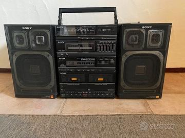 Stereo della Sony autentico degli anni 70.