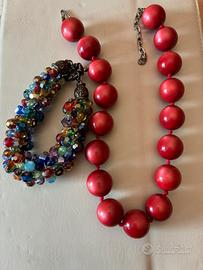 Bracciale e collana