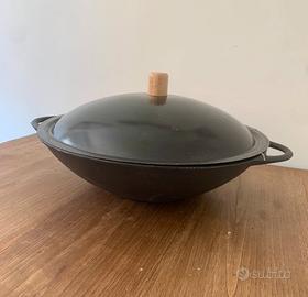 Wok in ghisa