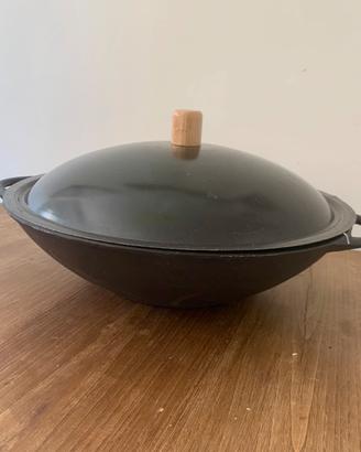 Wok in ghisa