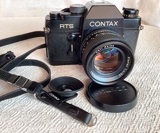 Contax RTS Planar 50/1,4 vari accessori