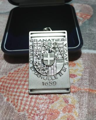 medaglia d'argento militare 3° Rgt. Granatieri