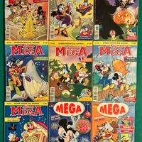 9  giornalini MEGA Disney