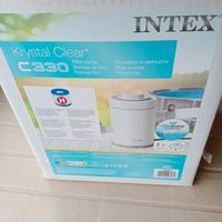 piscina con pompa intex