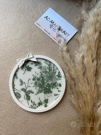 Vassoio vuotatasche anelli gioielli provenzale