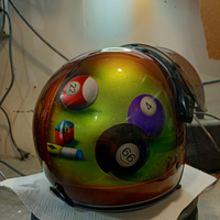 Aerografia su casco