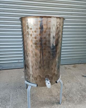 Serbatoio 200 litri acciaio