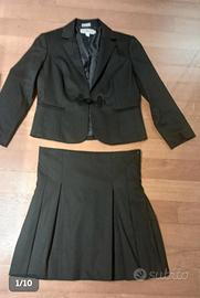 Completo giacca e gonna nero Blunauta