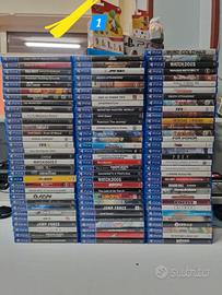 ASSORTIMENTO DI GIOCHI USATI PER PS4 A PARTIRE DA