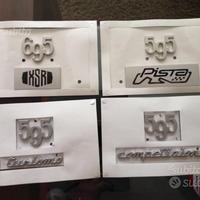 Loghi Scritte Originali 500 Abarth 595 695