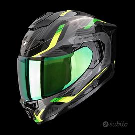 Scorpion EXO-1500 Air Sleek Black-Green Taglie: S,