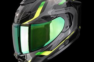 Scorpion EXO-1500 Air Sleek Black-Green Taglie: S,