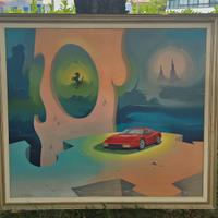 DIPINTO SU TELA REMO RESCA