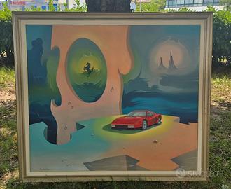 DIPINTO SU TELA REMO RESCA