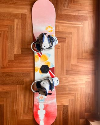 Snowboard Burton Sterling 144 + attacchi + sacca