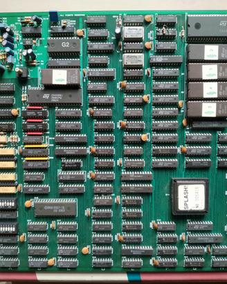 Scheda jamma Splash originale Gaelco 1992