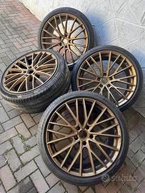 Cerchi e gomme Porsche Cayenne 22