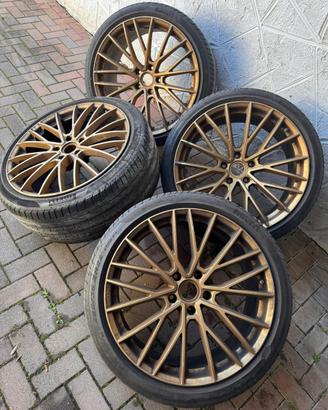 Cerchi e gomme Porsche Cayenne 22