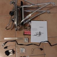 set rimorchio bicicletta bambini