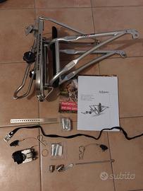 set rimorchio bicicletta bambini