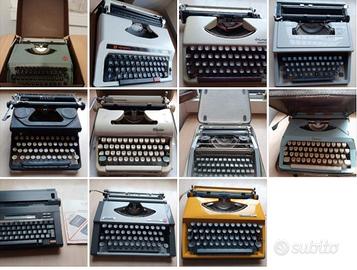 Macchine da scrivere vintage