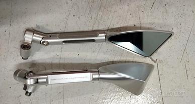 Specchietti moto Rizoma Tomok Silver
