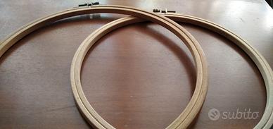 Telaio legno per ricamo