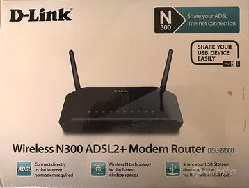 MODEM ROUTER  D-LINK
