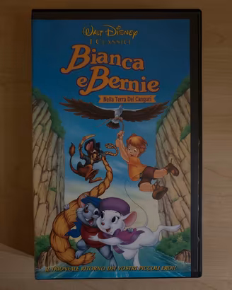 Vhs “Bianca e Bernie nella terra dei Canguri”